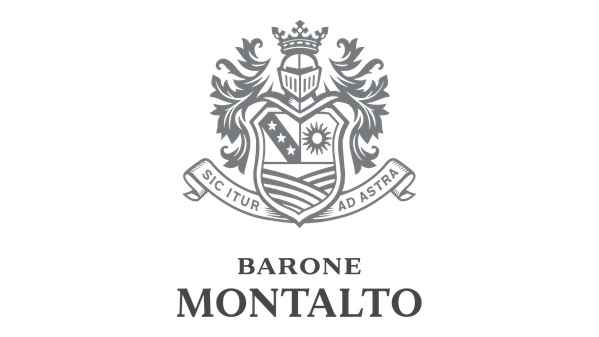 Logo Barone Montalto in schwarz weiß