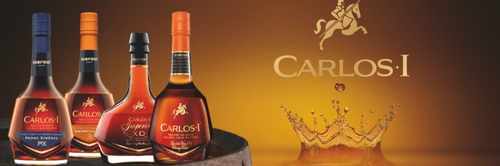 Exquisite Brandy-Auswahl von Carlos I