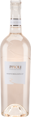 Die Flasche mit Roséwein hat eine schlanke Form und ein schlichtes Etikett, das die Qualität des Inhalts betont.