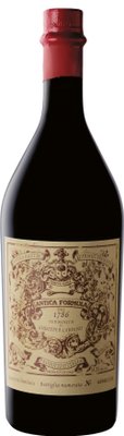 Die Flasche zeigt eine detaillierte, vintage-inspirierte Etikette, die den Namen 'Antica Formula' und die Herkunft aus Italien präsentiert.