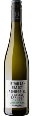 Ein Sauvignon Blanc mit einer einzigartigen Etikette, die zum Nachdenken über Vorurteile und Respekt anregt.