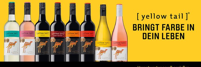 Vielfalt der Weine von Yellow Tail entdecken