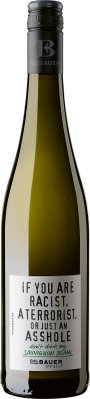 Ein Sauvignon Blanc mit einer einzigartigen Etikette, die zum Nachdenken über Vorurteile und Respekt anregt.