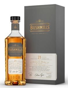 Bushmills 21 Years Irish Single Malt Whiskey